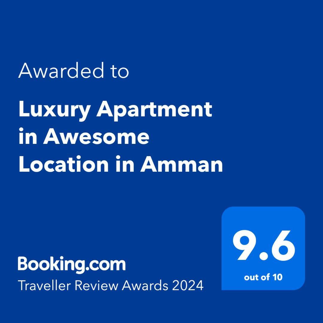 Luxury Apartment In Awesome Location In Аман Екстериор снимка